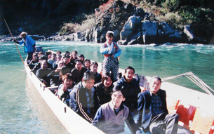 2005年　天竜川下り